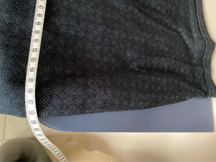 Jupe droite marine - photo numéro 4