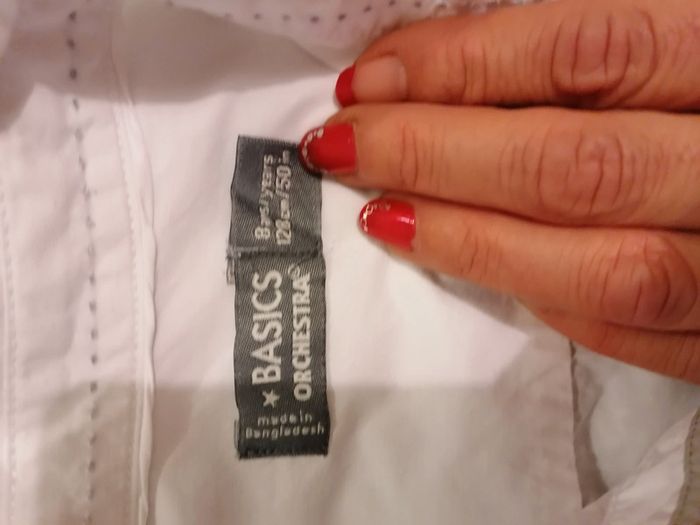 Chemise blanche #orchestra - photo numéro 6