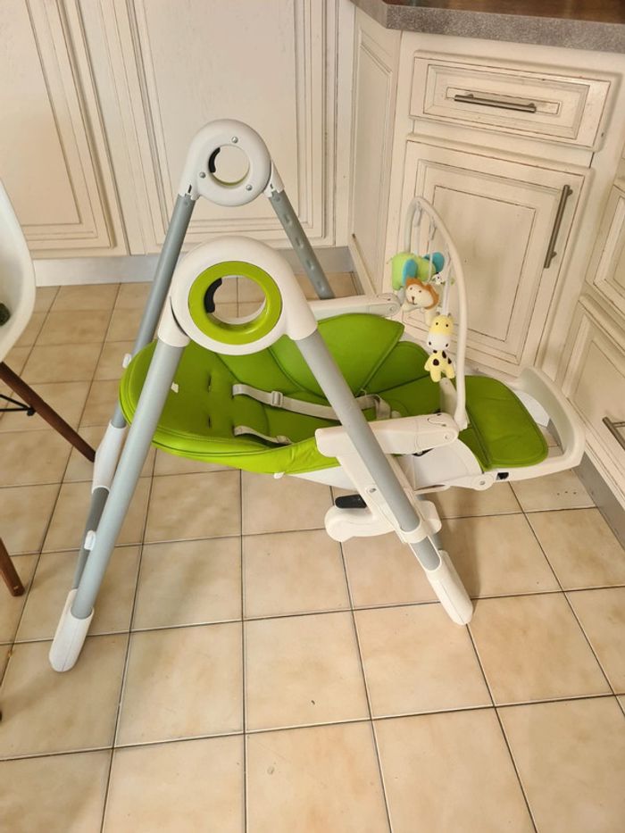 Chaise haute bebe enfant évolutive transat pliable Sweetyfox - photo numéro 5