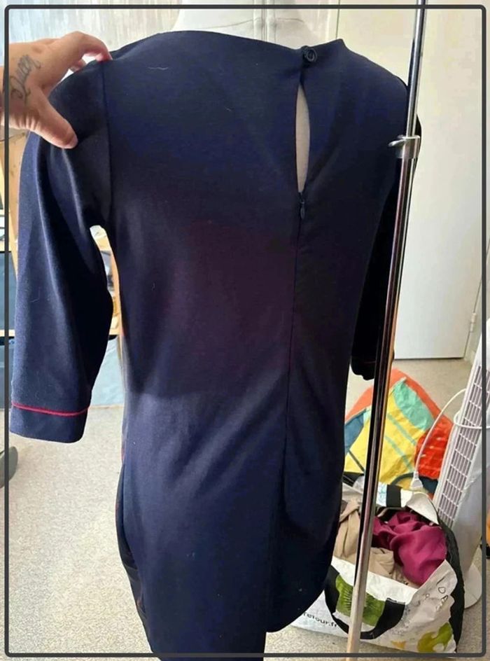 Robe fleurie  terre de  marins  taille  38 - photo numéro 3
