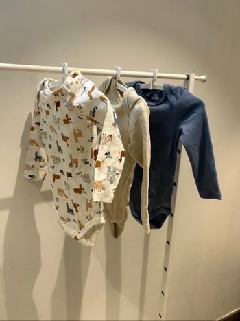 Lot de 3 bodies bébé