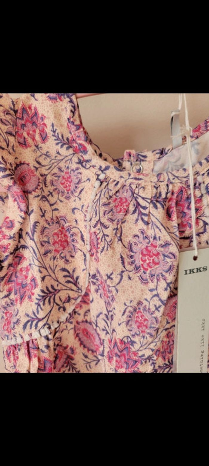 Blouse neuve 12m IKKS - photo numéro 3