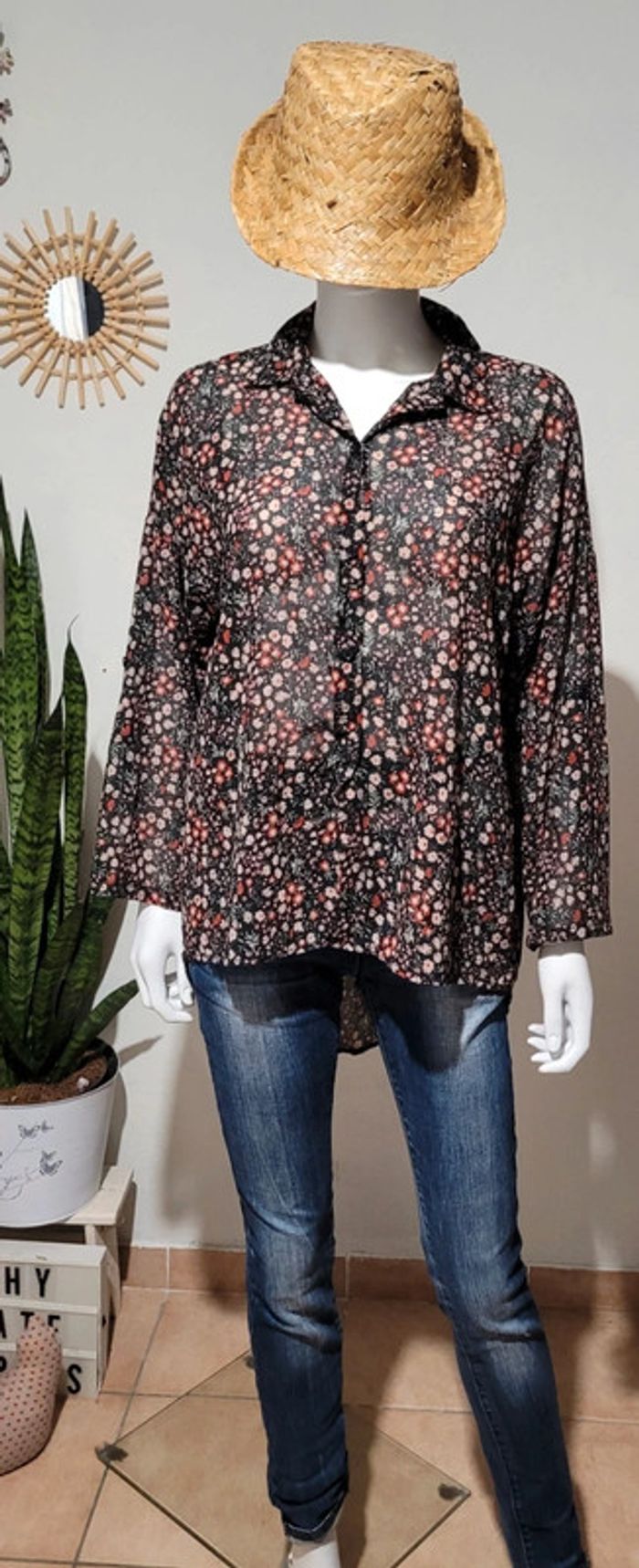 Chemise à fleurs - photo numéro 2