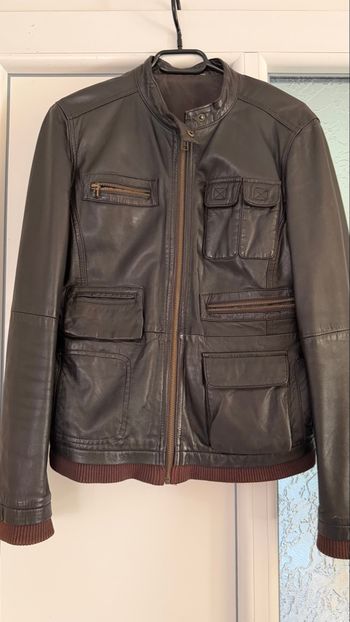 Blouson doublé tout cuir