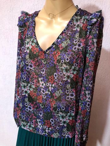 Blouse fleuries naf naf - n e u v e