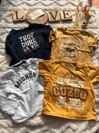 Lots de t-shirt