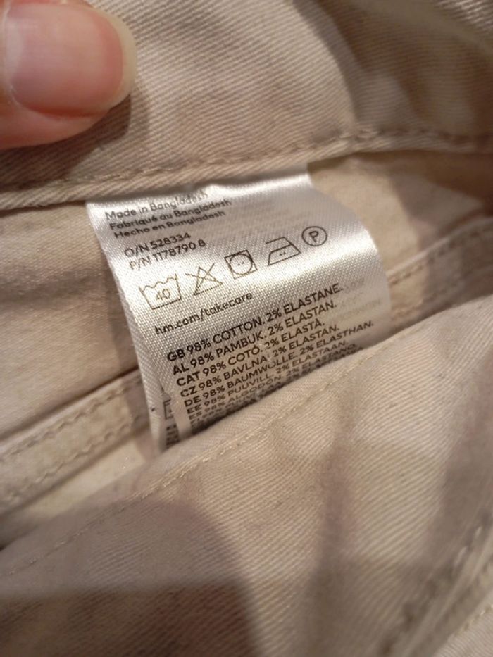 Pantalon cargo h&m 36 - photo numéro 5