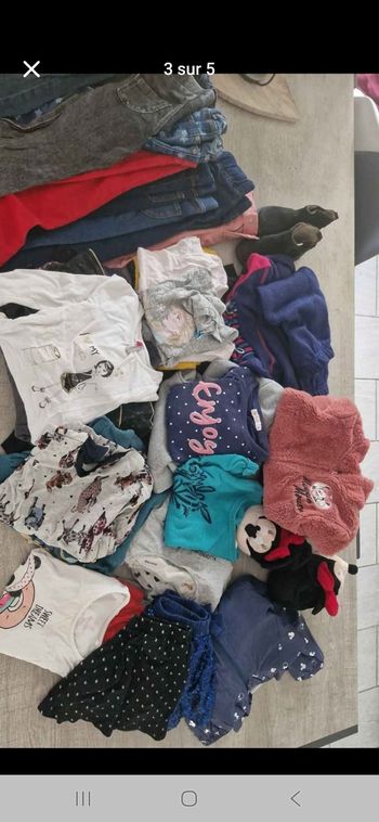 Lots habits fille 4 ans hiver