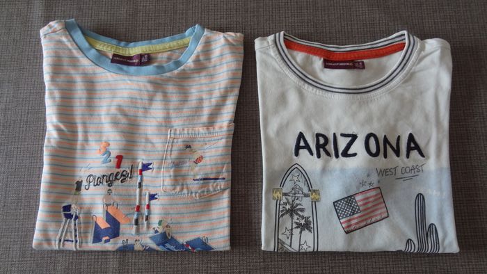 2 t-shirts garçon Sergent Major 7 ans - photo numéro 7