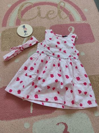 Robe rose + bandeau
