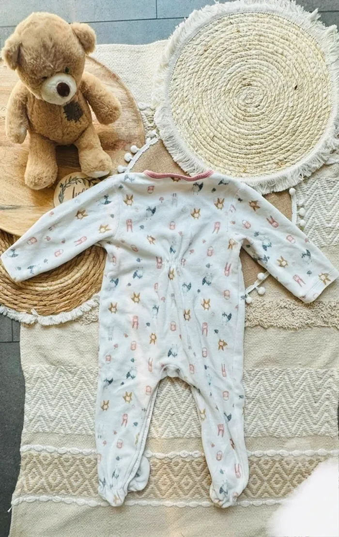 Pyjama Noukie’s blanc 18M 86cm - photo numéro 3