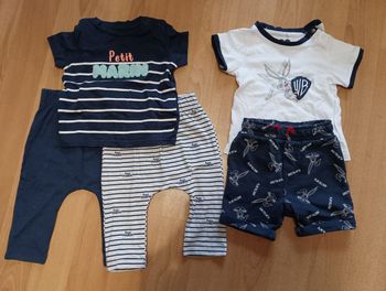 2 petit ensemble bébé garçon 6 mois
