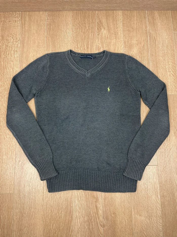 Pull Col V Ralph Lauren Taille XS