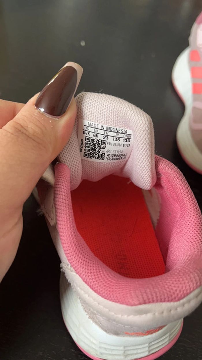 Basket adidas rose - photo numéro 6