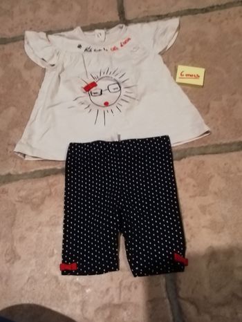 Ensemble haut +pantalon fille