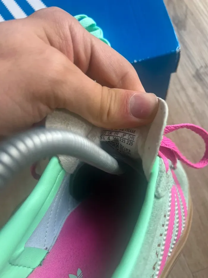 Adidas Gazelle Bold Pulse Mint Pink Taille 36,5 - photo numéro 6