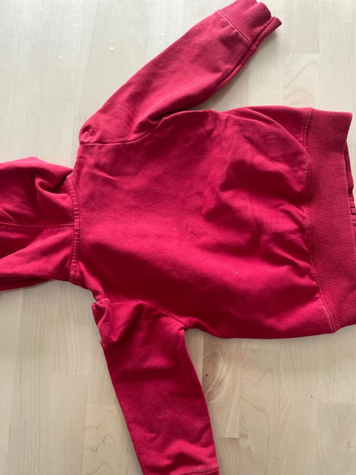 Veste mi saison fille benetton rouge taille 12-18 mois - photo numéro 5