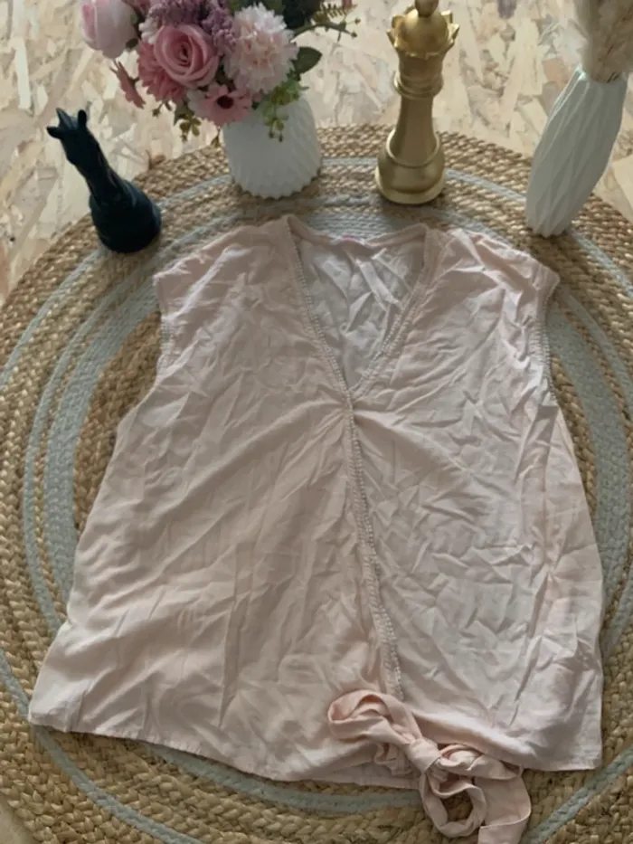Blouse rose - photo numéro 2