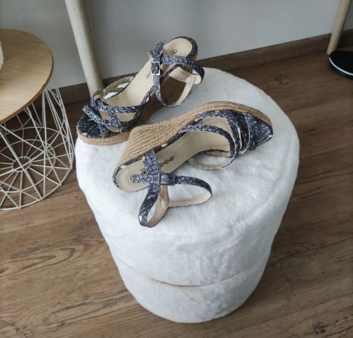 Sandales compensées femme bonobo 38. - photo numéro 2