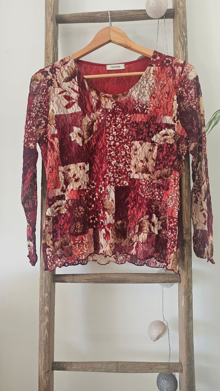 T-shirt Vintage taille 38 M Kananga