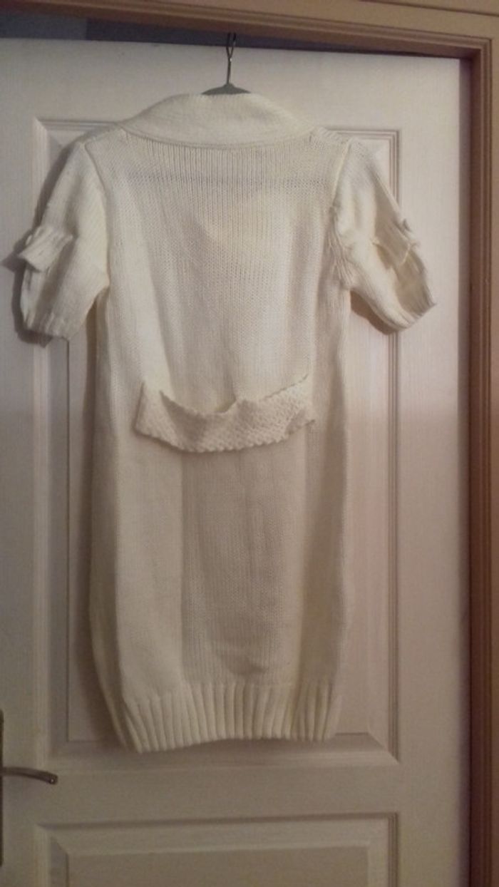 Robe pull blanc cassé, 38/40 - photo numéro 5