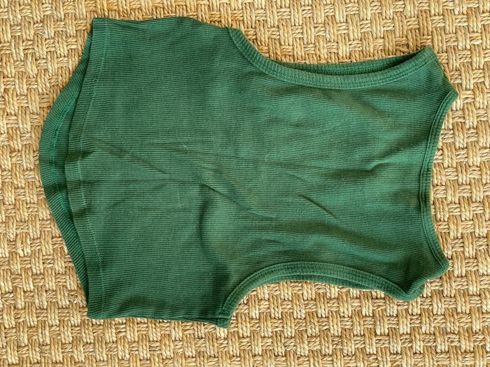 Débardeur vert XS - photo numéro 2