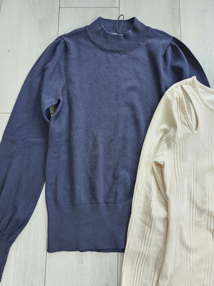 Lot 2 pulls Camaïeu taille S - photo numéro 2