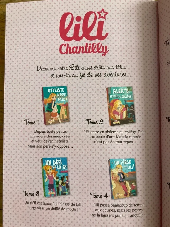 Lili Chantilly - Styliste à tout prix - Claire Ubac - playbac - photo numéro 3