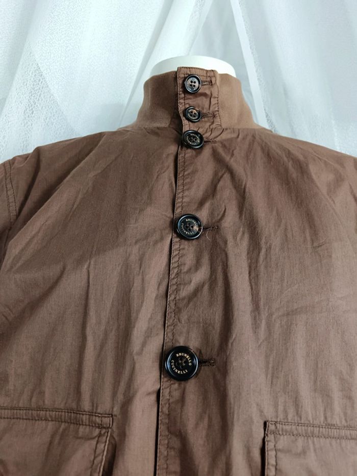 Brunello Cucinelli | Bombers fin marron | t. M - photo numéro 3