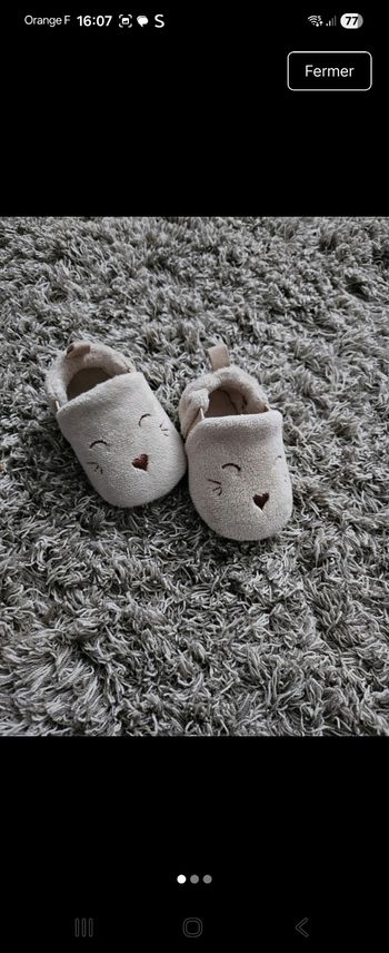 Chausson bébé 