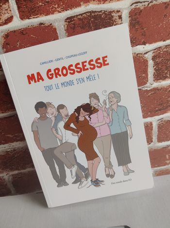 Bd Roman graphique Ma grossesse tout le monde s'en mêle - Des ronds dans l'o