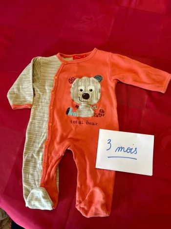 Pyjama chaud Tissaia - 3 mois