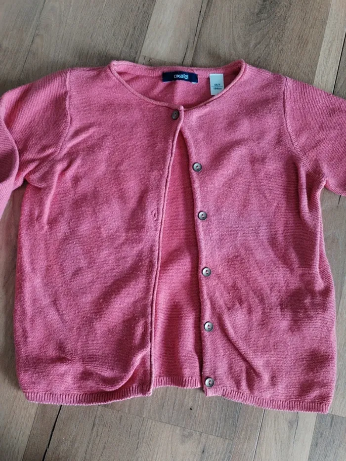 Gilet fille 4 ans Okaïdi - photo numéro 2