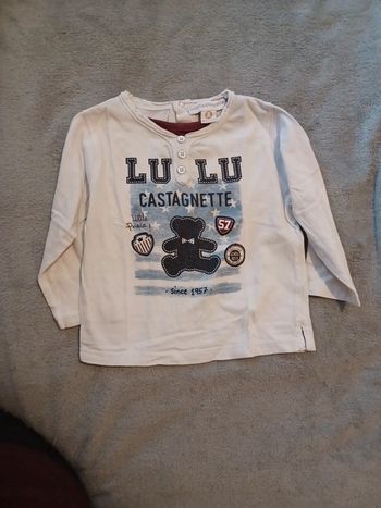 Tee-shirt 18 mois lulu castagnette