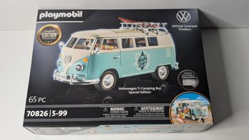 [Playmobil] Set Volskwagen T1 camping bus spécial éditon