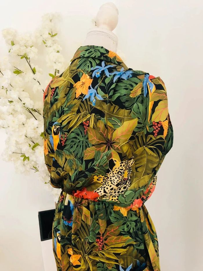 Combinaison imprimée neuve Zara neuve taille S - photo numéro 5