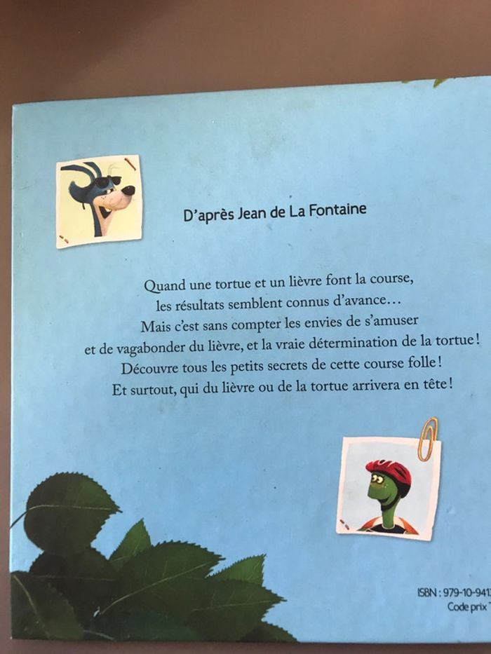 Livre Le lièvre et la tortue - photo numéro 2