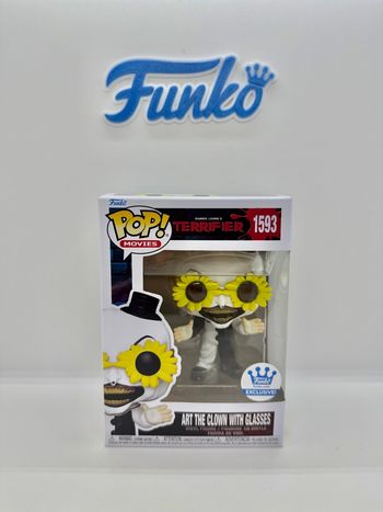 Funko Pop Terrifier Art The Clown With Glasses 1593 Funko Exclusive