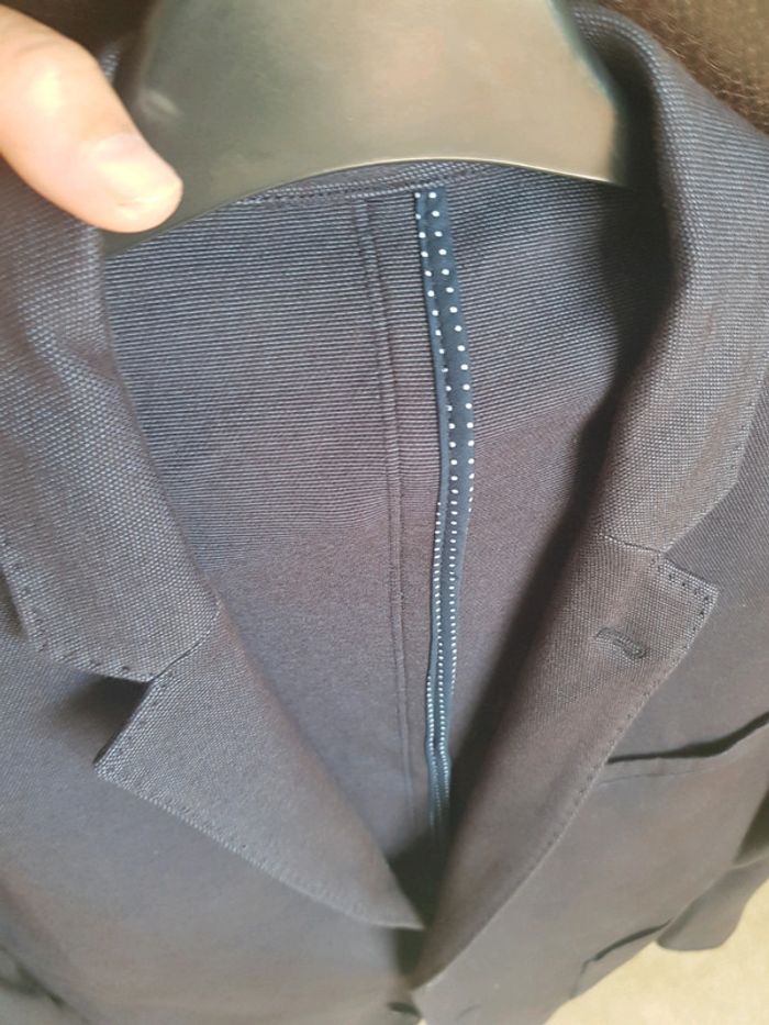 Veste de costume homme bleue marine - photo numéro 5