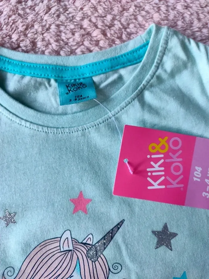 Tee-shirt licorne 3-4 ans - photo numéro 2