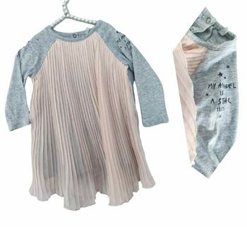 12 mois bébé fille robe manche longue ikks