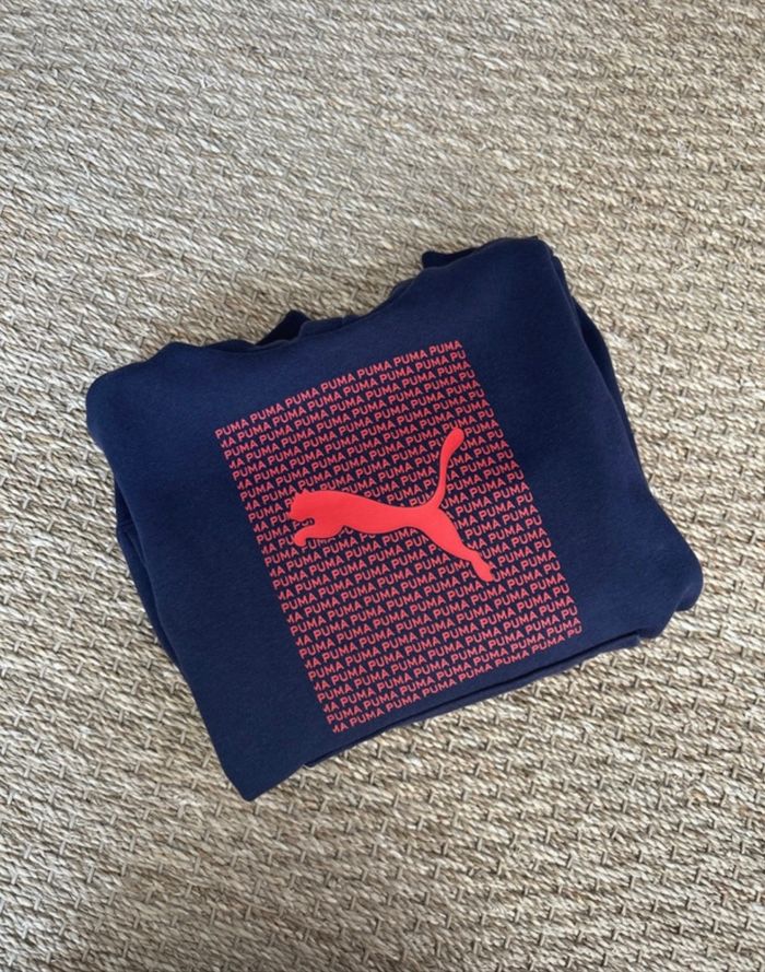 Sweat à capuche Puma taille 8 ans neuf - photo numéro 4