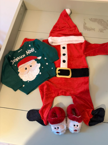 Pyjama et pull de Noël