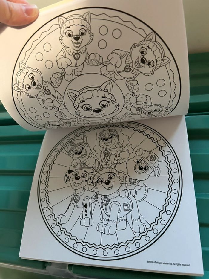 Livre de coloriage pat patrouille, mandala, neuf - photo numéro 6