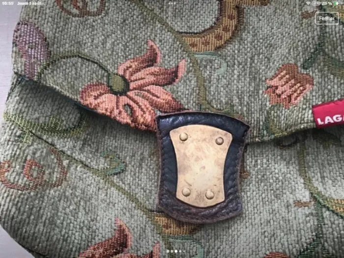 Sac tapisserie et chaine - photo numéro 3