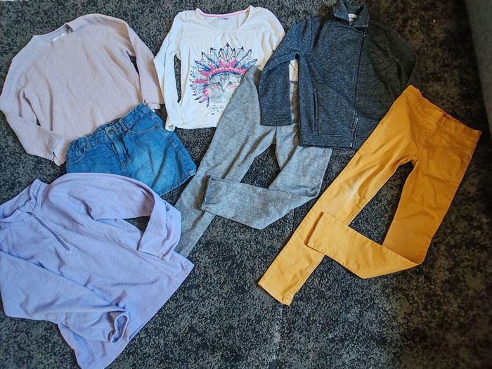 Lot vêtements fille 10 ans automne hiver - photo numéro 4