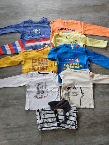Lots de T-shirt manches longues
