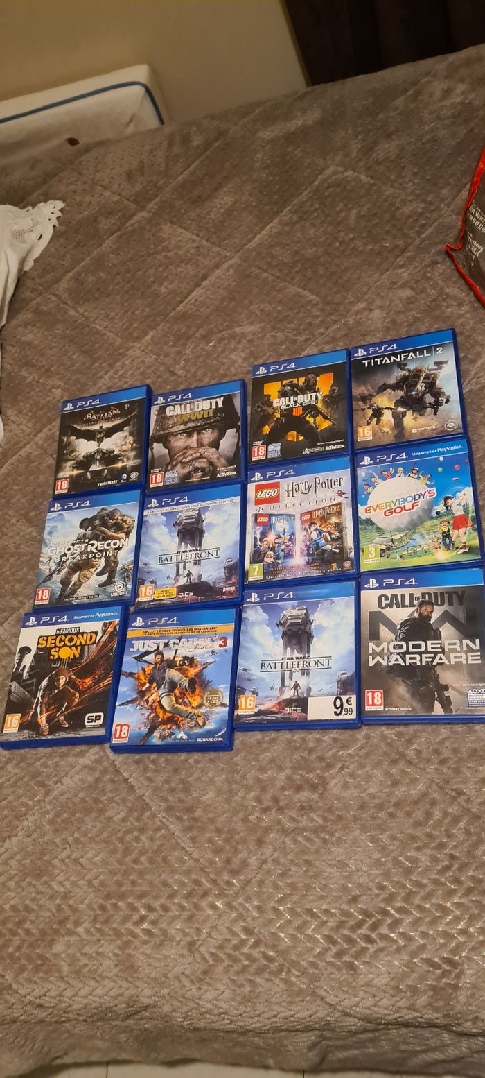 Jeux ps4 ps5