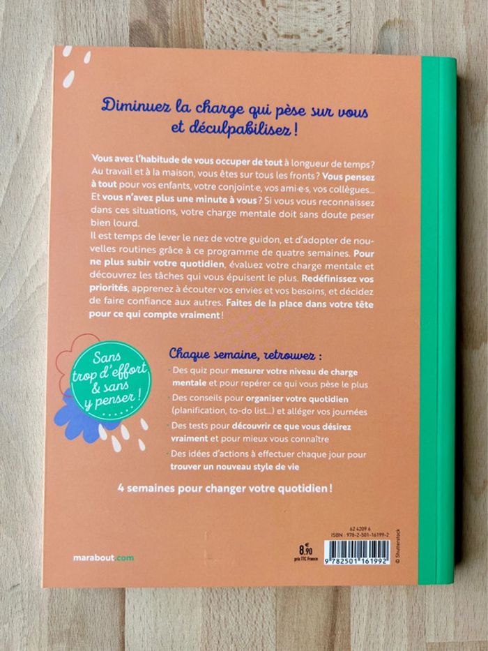 Livre neuf : Alléger votre charge mentale - photo numéro 2