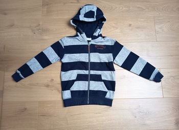Gilet veste à capuche garçon, Lupilu, taille 6-8 ans